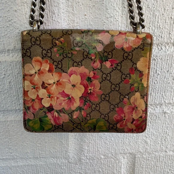 Gucci Monogram Floral Leather Dionysus Mini Crossbody - Picture 11 of 14